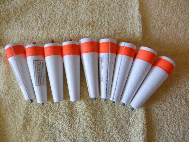 9 Popper Bobbers