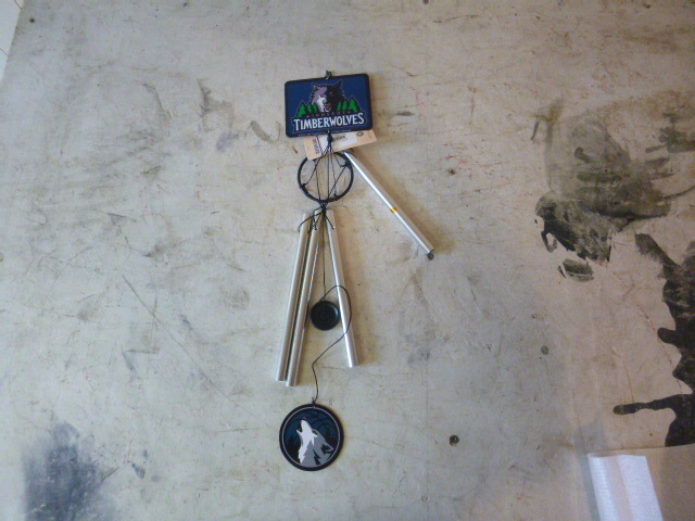 Timberwolves Wind Chime