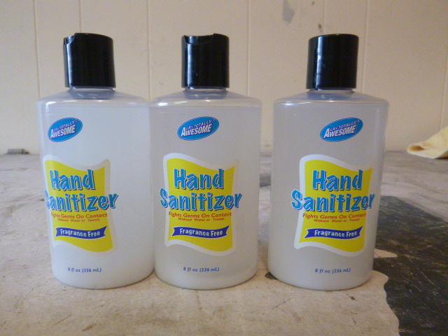 3 Bottles of Hand Sanitizer