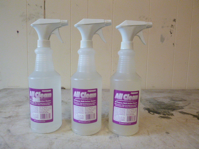 3 Bottles of Pro Magic All Clean