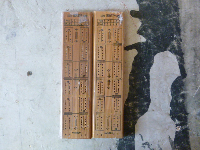 2 Cribbage Boards