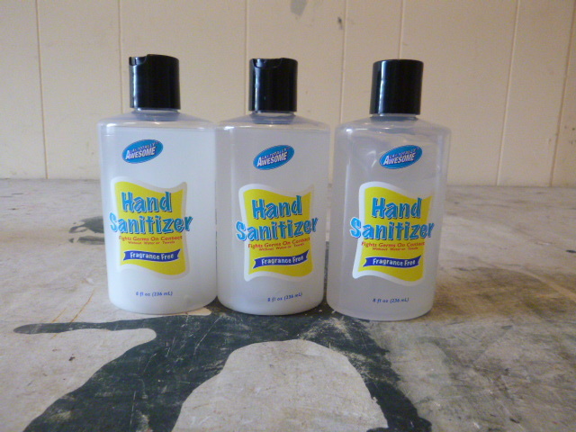 3 Bottles of Hand Sanitizer