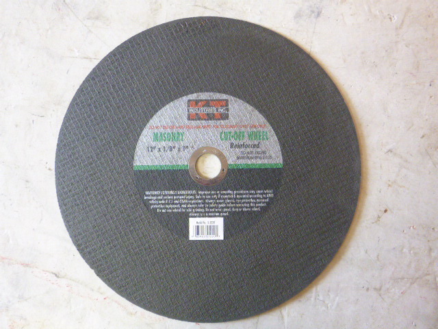KT 12 Masonry Cut-Off Wheel