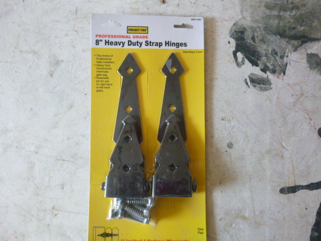 2 Project Pro Heavy Duty Strap Hinges