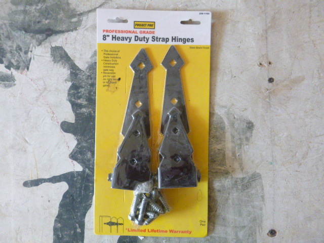 2 Project Pro Heavy Duty Strap Hinges