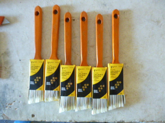 6 Five Star Paint Brushes