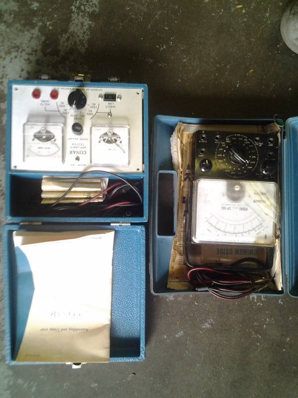 lot 15 image: 2-Meters Multi Meter & Appliance Tester
