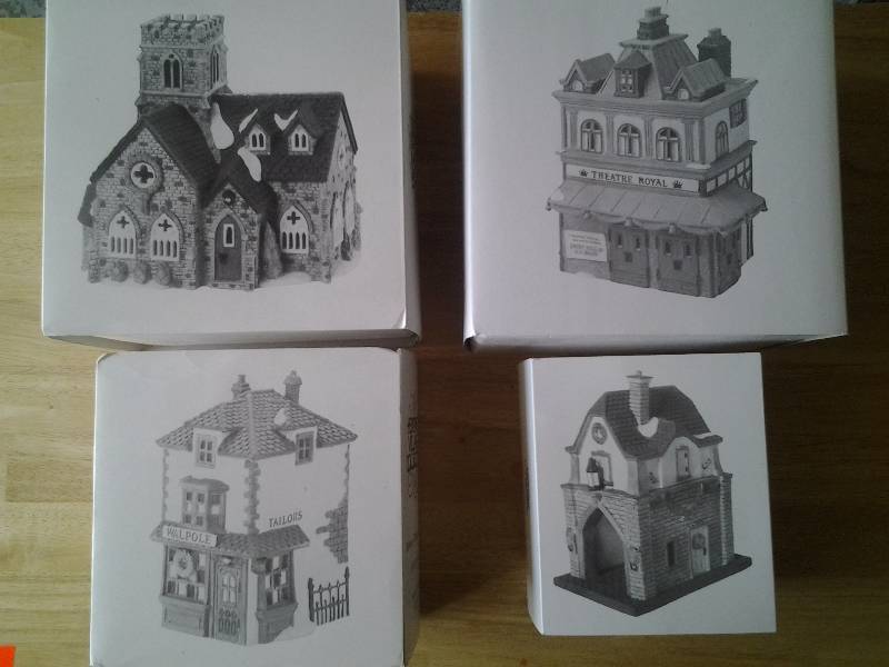 lot 63 image: Department 56 Porcelain With Original Boxes