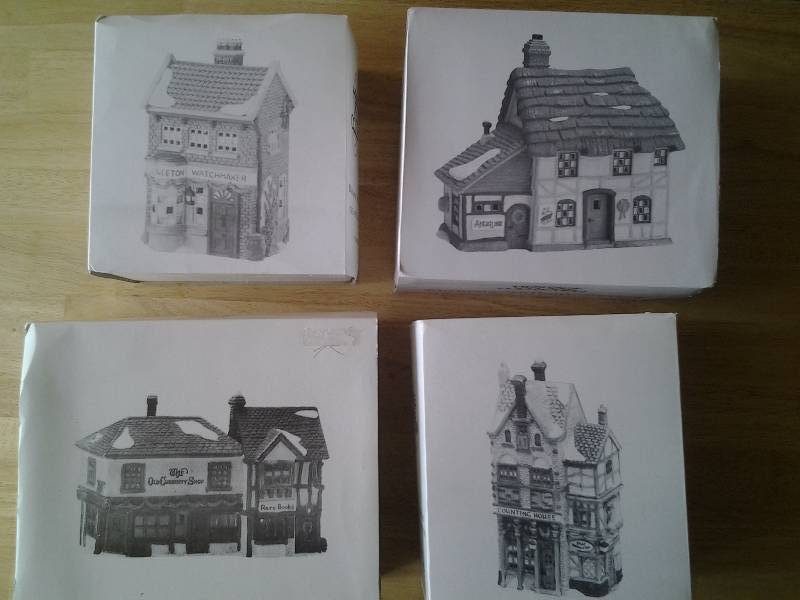 lot 64 image: Department 56 Porcelain With Original Boxes