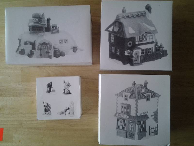 lot 65 image: Department 56 Porcelain With Original Boxes