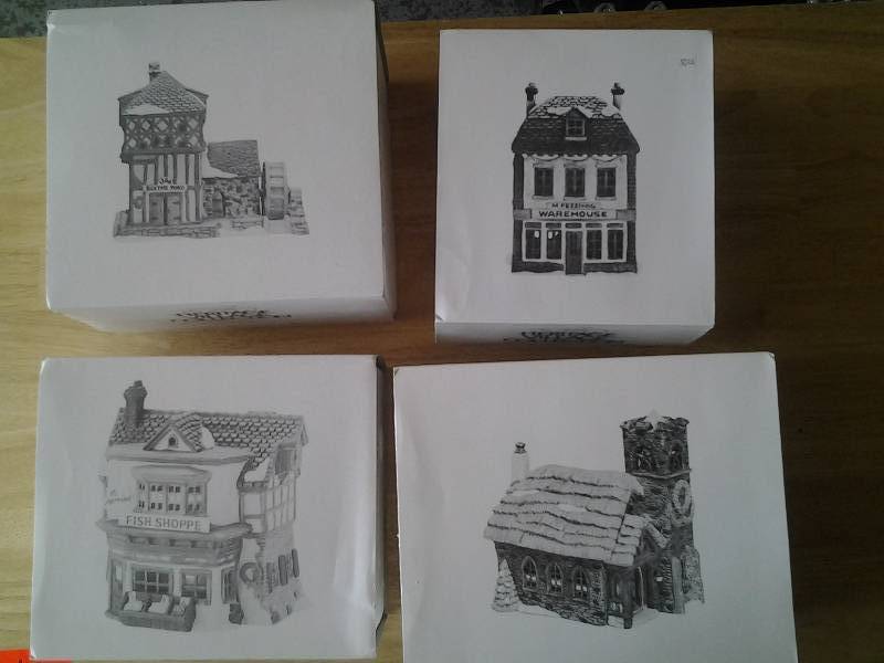 lot 67 image: Department 56 Porcelain With Original Boxes