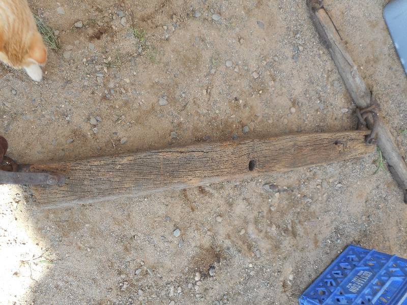 ANTIQUE WOODEN OXYEN YOKE