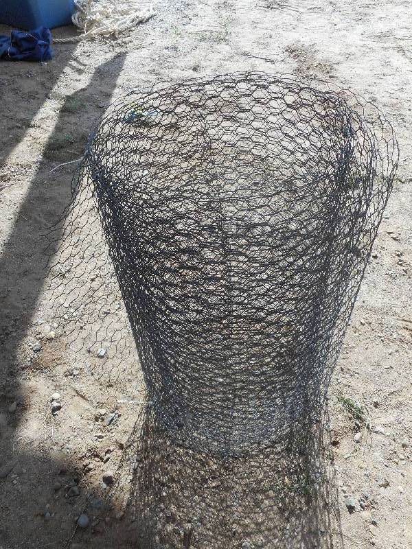 PARTIAL ROLL OF CHICKEN WIRE