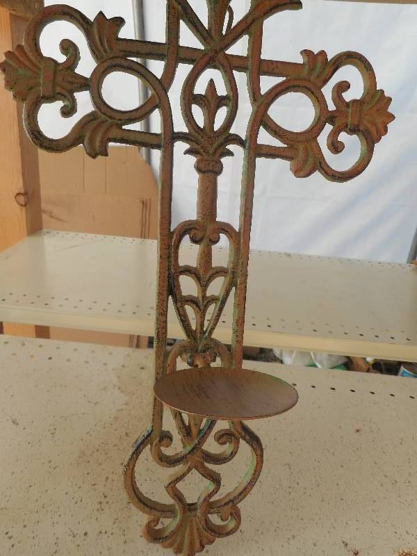 VINTAGE HEAVY METAL WALL HANGING