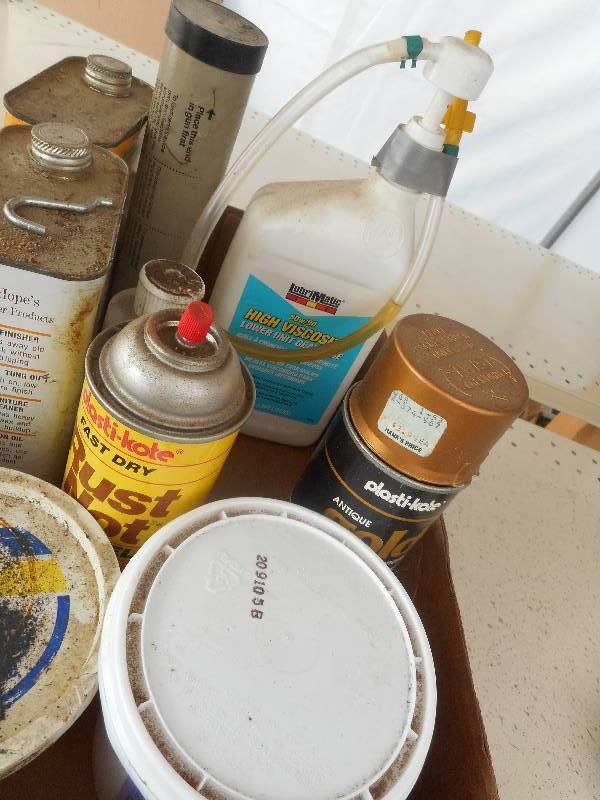 MISC GARAGE SUPPLIES