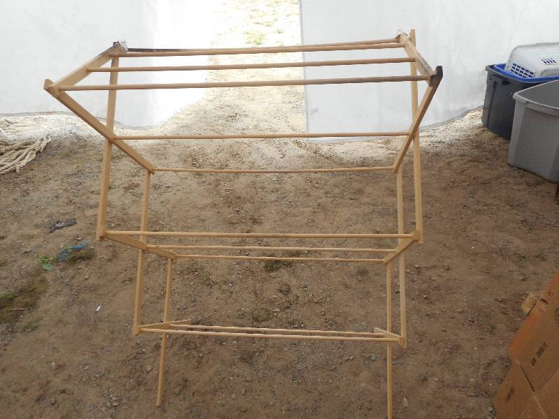 ALL WOOD DRYING RACK