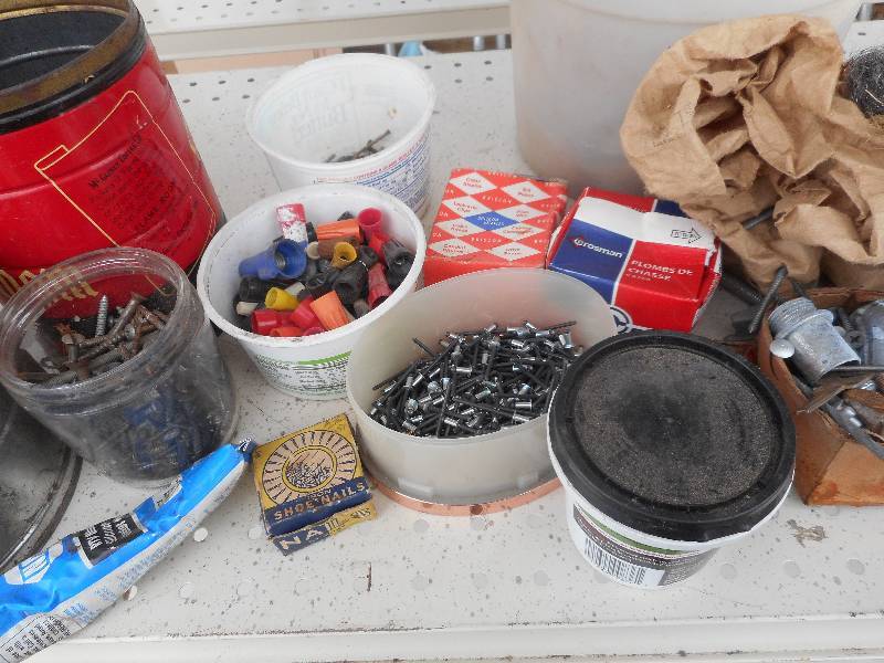 WASHERS , NAILS ,MISC