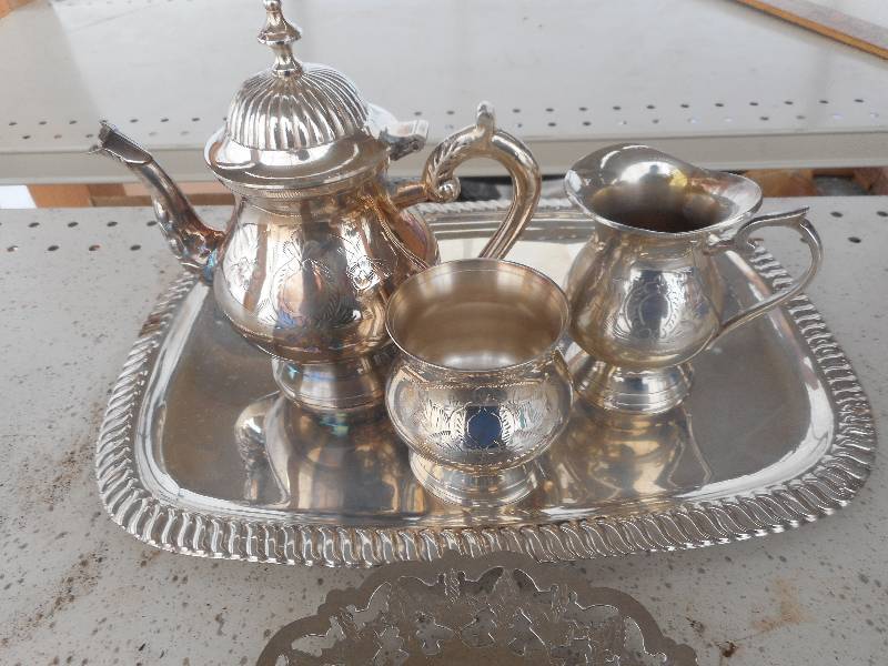 SILVER TEA SET