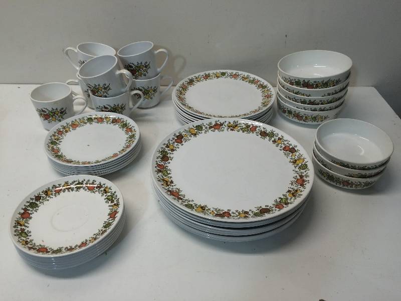 Set Of Dishes By Corning
