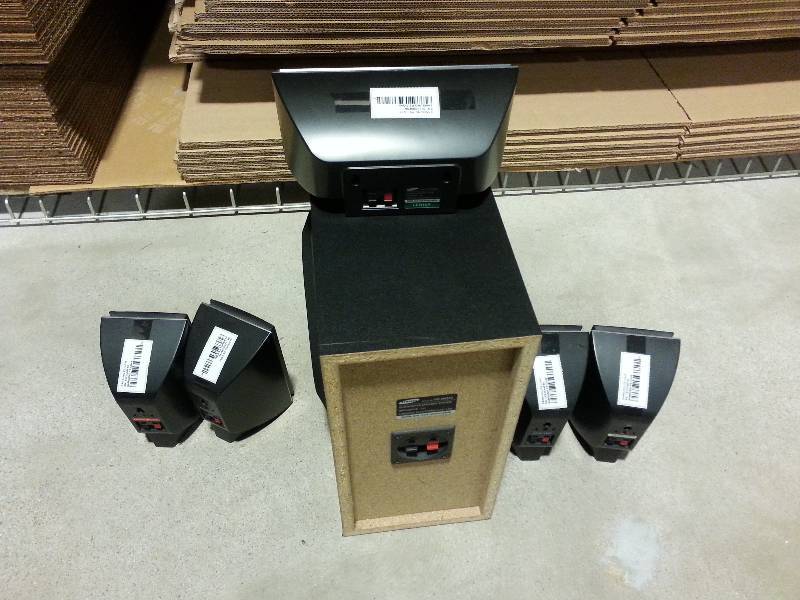 lot 20 image: Samsung PS-CQ45 5.1 Speaker Set