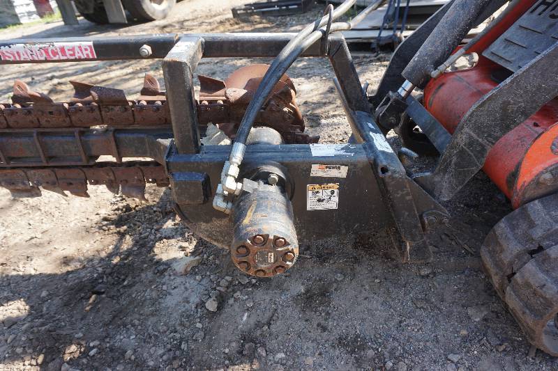 Compact Power Model ST5158-36 Mini Bobcat,Toro Dingo, Boxer Skid Loader Skid Steer Hydraulic Trencher Attachment