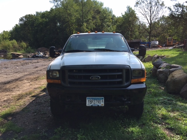 1999 Ford F-450 Super Duty Extended Cab Flat Bed Diesel Work Truck