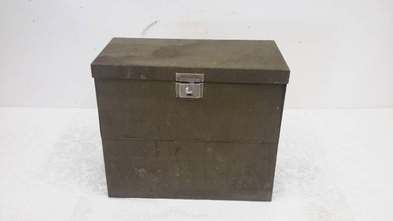 Metal file box