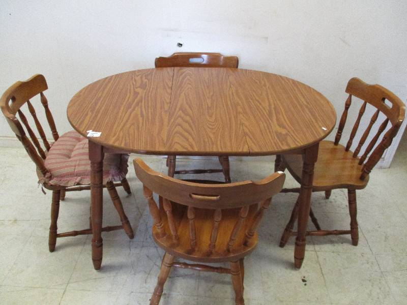 lot 5 image: Table and Chairs
