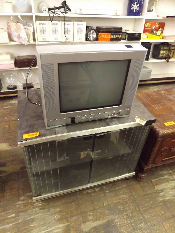 lot 59 image: TV and Rolling Stand