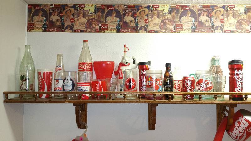lot 32 image: Large Group of Glasses, Bottles, Cups, Etc. #1