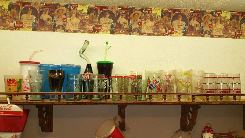 lot 33 image: Large Group of Glasses, Bottles, Cups, Etc. #2