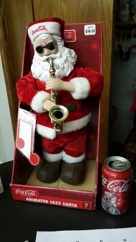 lot 50 image: Coca-Cola Jazz Santa in the Original Package