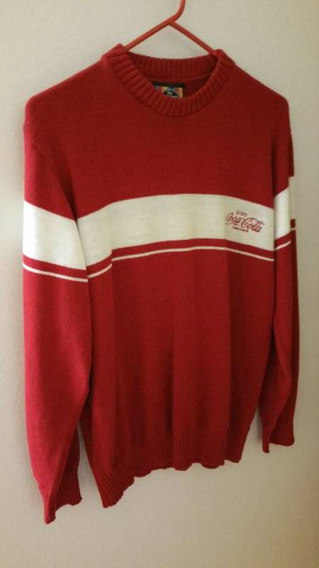 lot 61 image: Vintage Coca-Cola Sweater