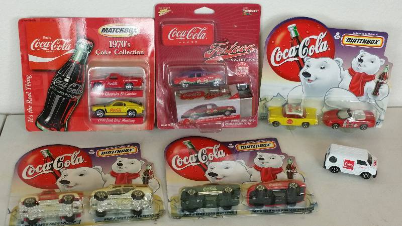 lot 68 image: Group of Coca-Cola Collectors Cars