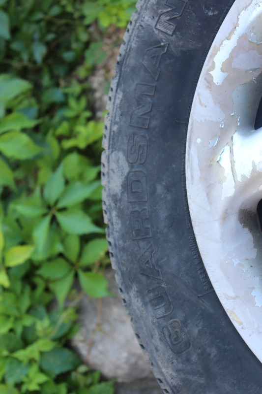 lot 4 image: Pair of P19565R15 Tires on Wheels