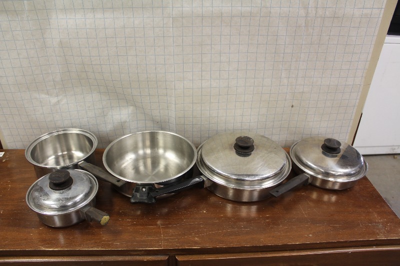 lot 89 image: Stainless Cookware