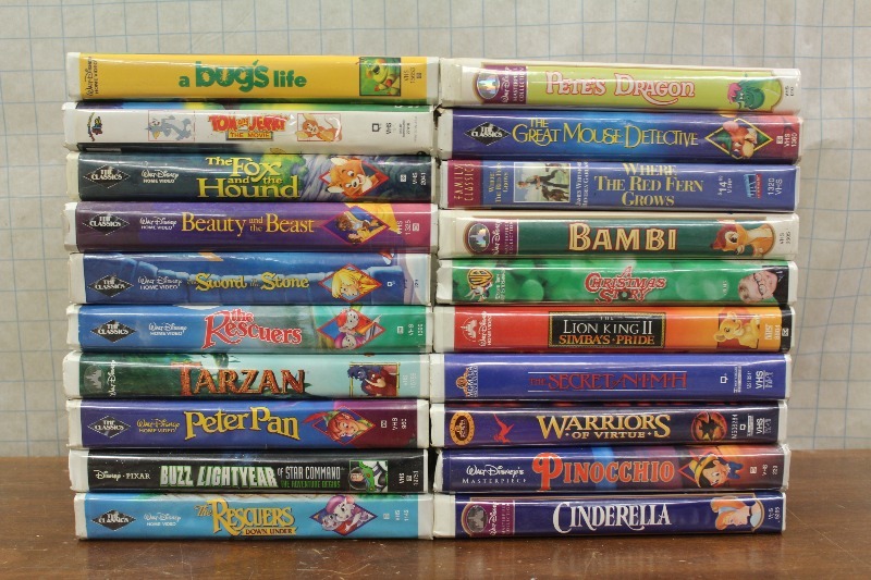 lot 94 image: Disney  VHS Movies