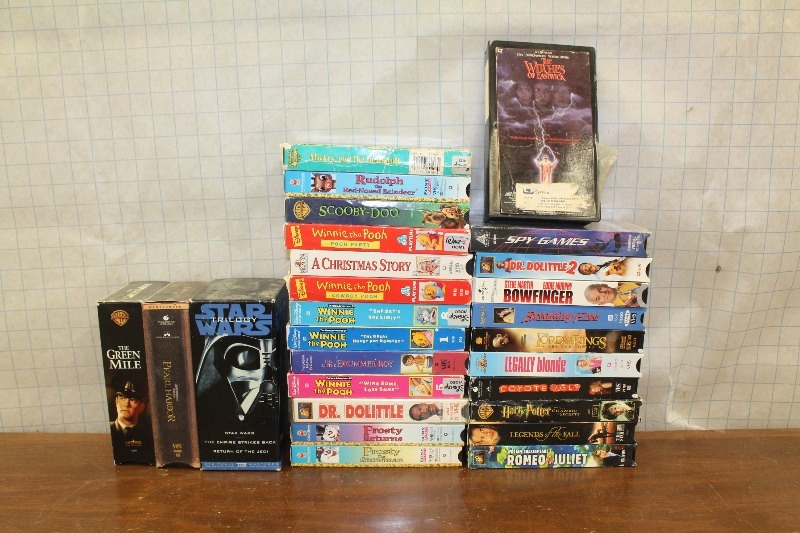 lot 95 image: VHS Movies