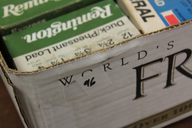 lot 96 image: EmPTY Ammo Boxes