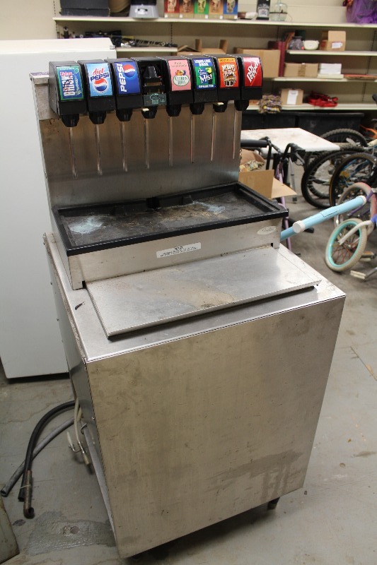 Fountain Pepsi Soda Machine Summer Consignment Sale 4 KBID