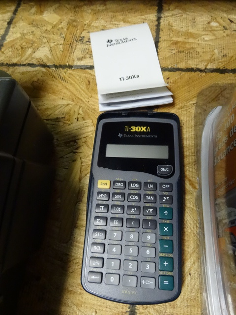 lot 32 image: Texas Instraments TI-30XA Callculater Solar