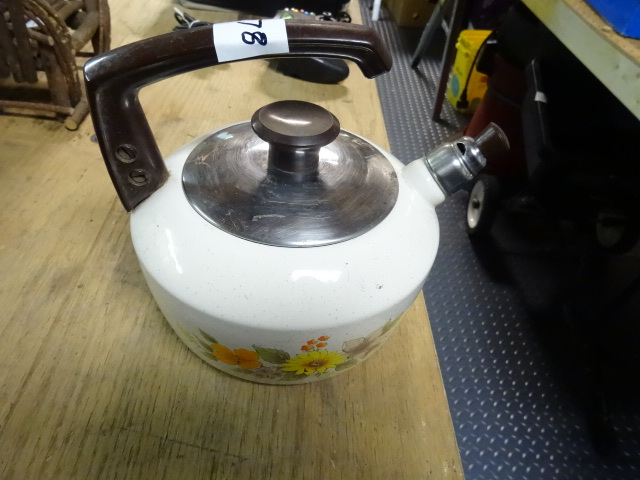 lot 78 image: Vintage Ceramic Teapot