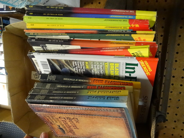 lot 95 image: In-fisherman magazines  Book 73 thru 94 and The Secret Teachings of In-Fisherman (Smallmouth Bass, Largemouth Bass, Northern Pike, Slab Crappies)