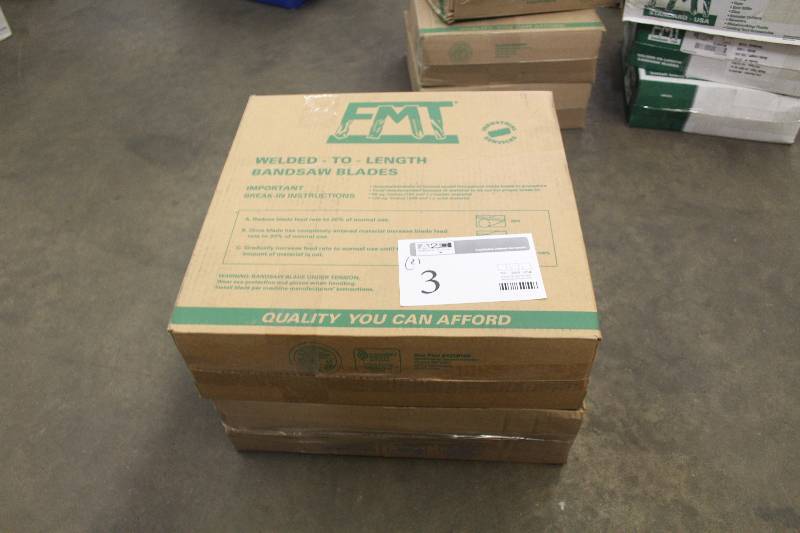 lot 3 image: Lot of (2) Boxes of Band Saw Blades, New In Box