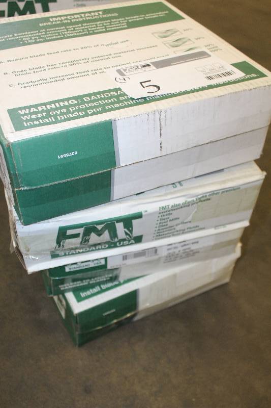 lot 5 image: Lot of (4) Boxes of Band Saw Blades, New In Box