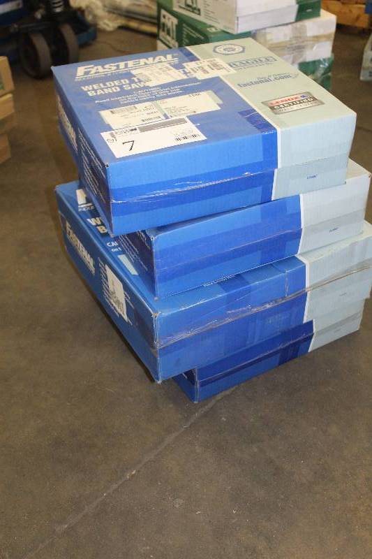 lot 7 image: Lot of (4) Boxes of Band Saw Blades, New In Box