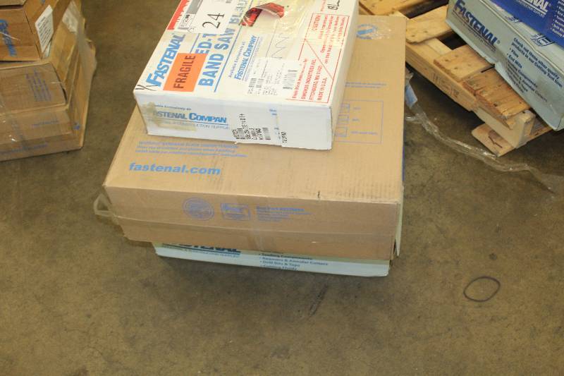 lot 24 image: Lot of (3) Boxes of Band Saw Blades, New In Box