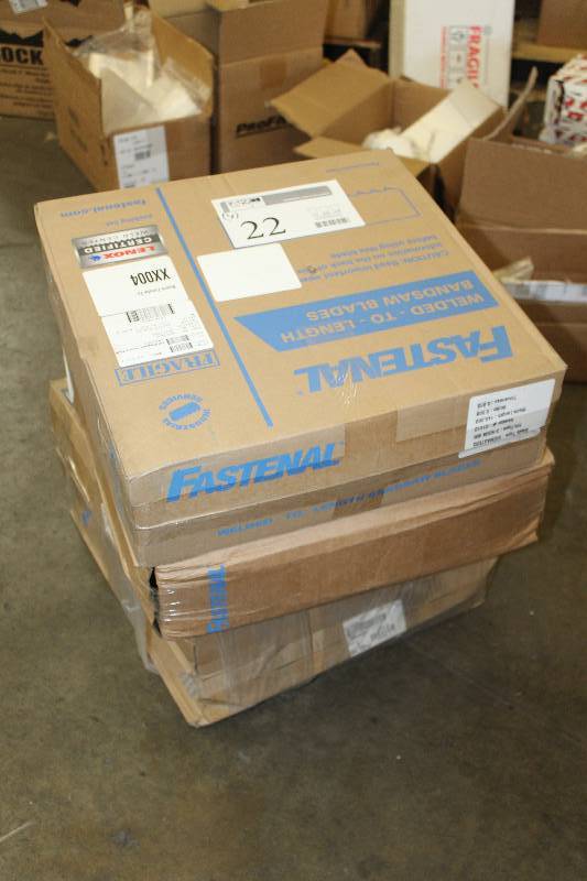 lot 22 image: Lot of (4) Boxes of Band Saw Blades, New In Box