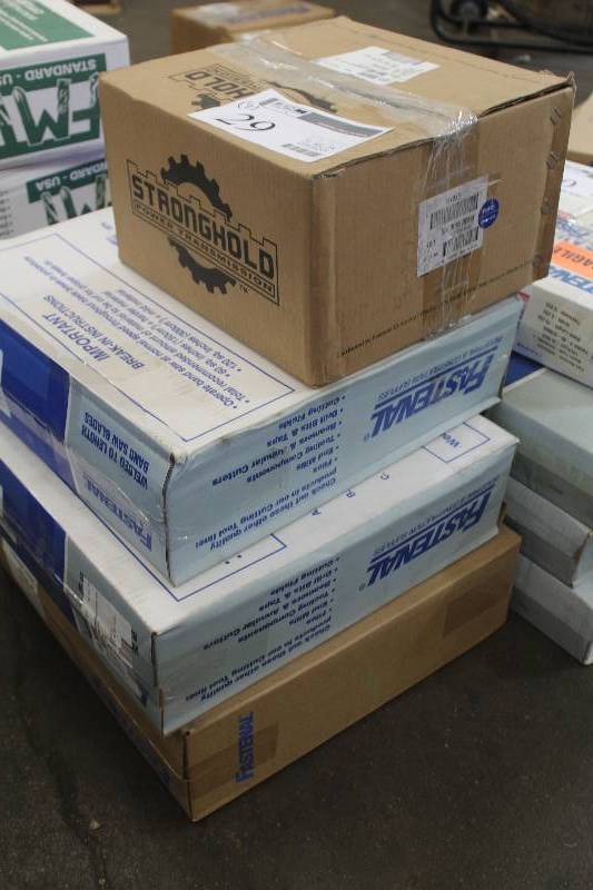 lot 29 image: Lot of (4) Boxes of Band Saw Blades, New In Box
