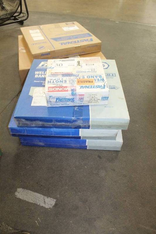 lot 30 image: Lot of (4) Boxes of Band Saw Blades, New In Box
